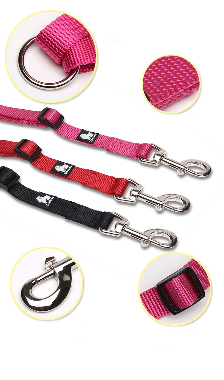 Truelove Nylon Double Dog Leash For Two Dogs Coupler No Tangle Pet Leash TLH2372 - KiwisLove