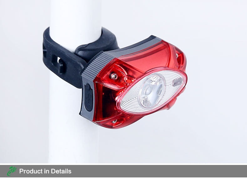 Raypal 3W USB Rechargeable Rear Back Bicycle Light Rain Water Proof LED Bycicle Light Safety Cycling Bike Tail Lamp Taillight - KiwisLove