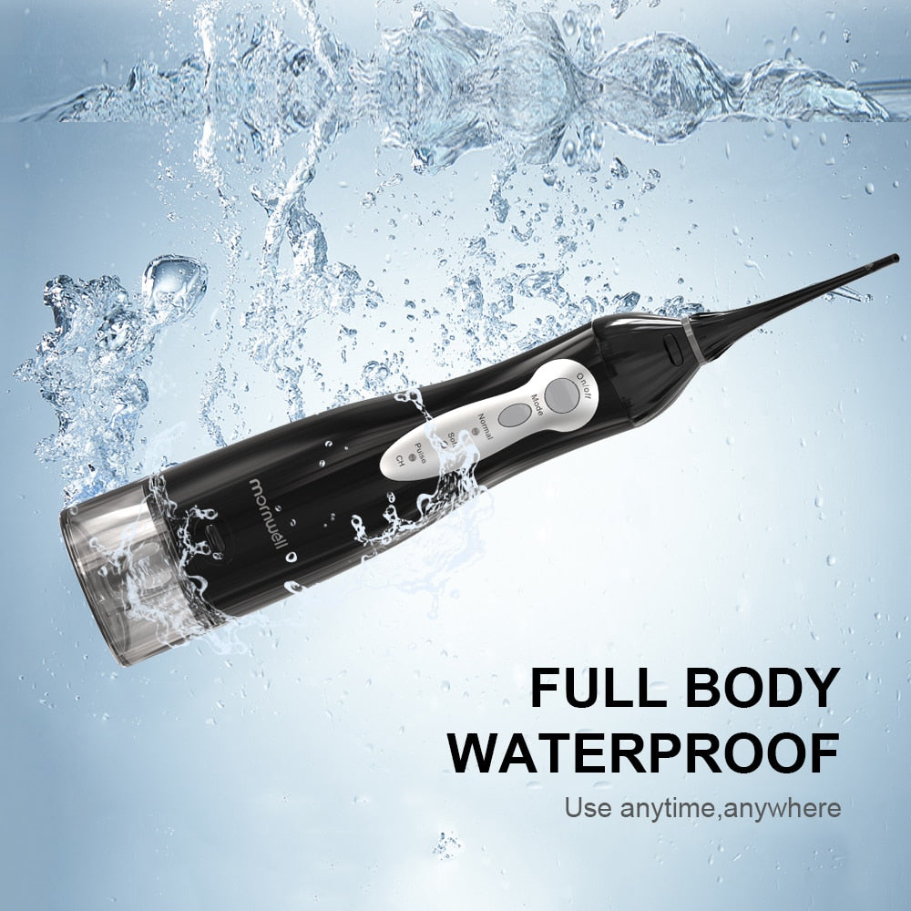 MORNWELL HF-5 Oral Irrigator Portable Water Dental Flosser - KiwisLove