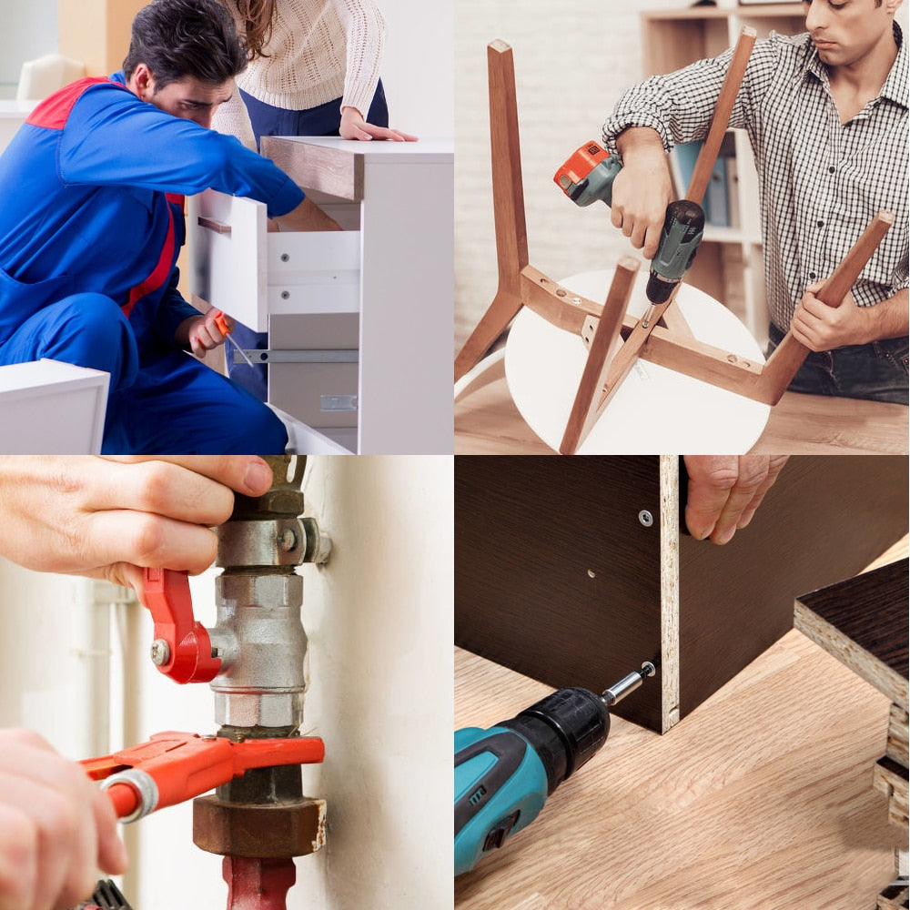 654pcs Cross recessed truss mushroom head machine screw + nut washer - KiwisLove