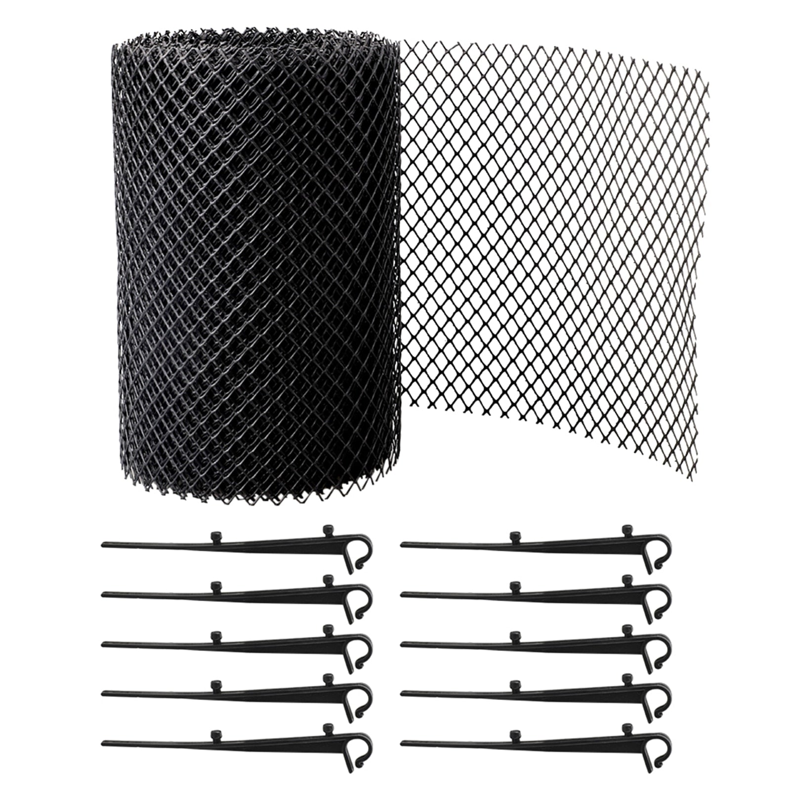 6m Gutter Guard Mesh Protector + 10 Stakes Set - KiwisLove