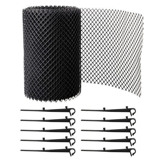 6m Gutter Guard Mesh Protector + 10 Stakes Set - KiwisLove