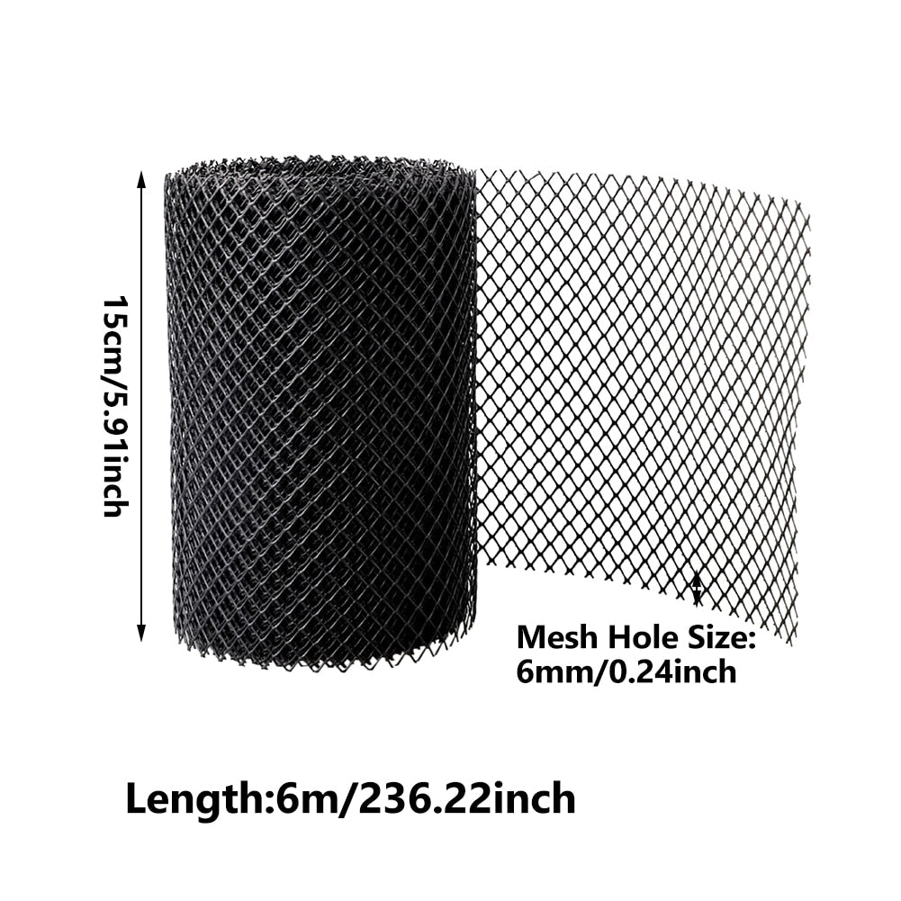 6m Gutter Guard Mesh Protector + 10 Stakes Set - KiwisLove