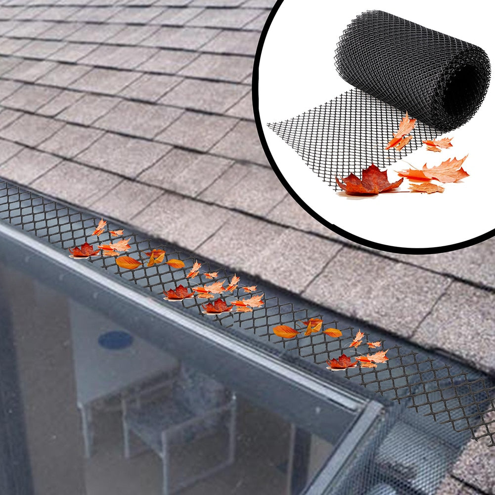 6m Gutter Guard Mesh Protector + 10 Stakes Set - KiwisLove