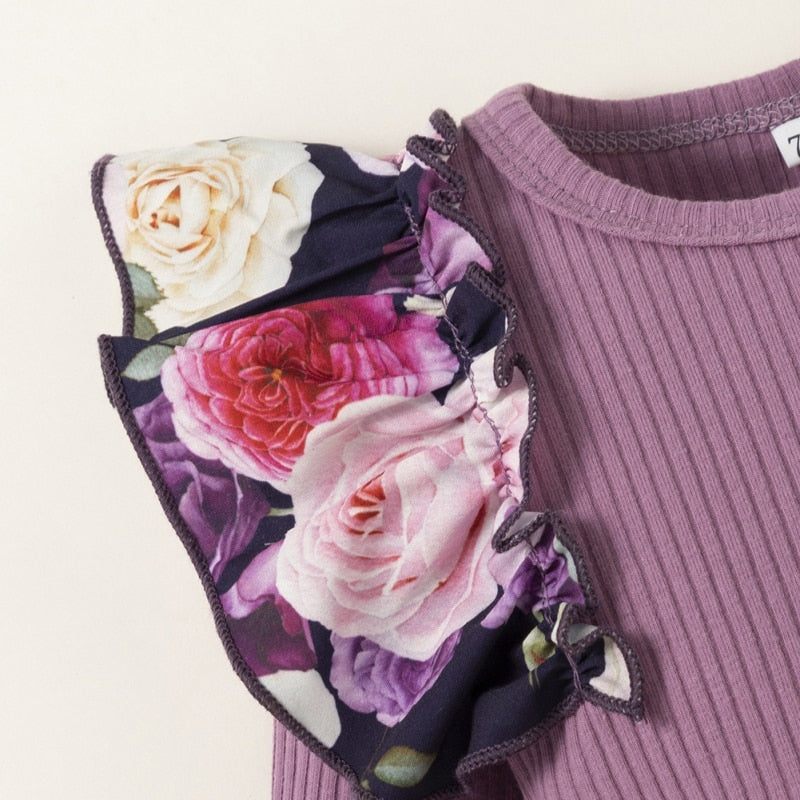 Baby Girls  Long Sleeve +  Pants 2 pcs set - KiwisLove