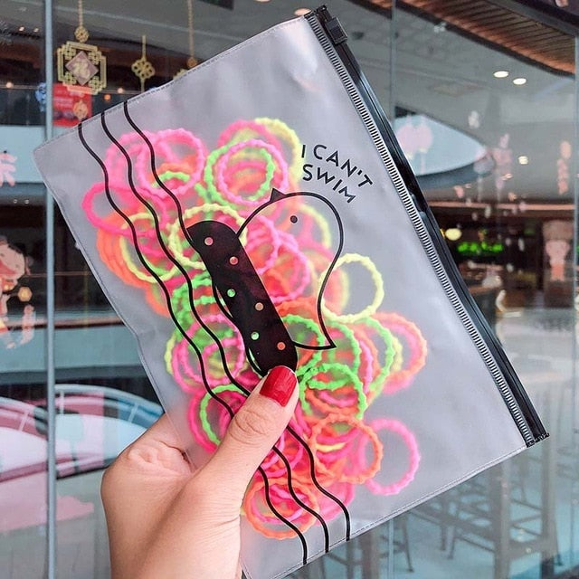 50/100pcs Girls Colorful Nylon Small Elastic Hair Bands kids Ponytail Holder Scrunchie - KiwisLove