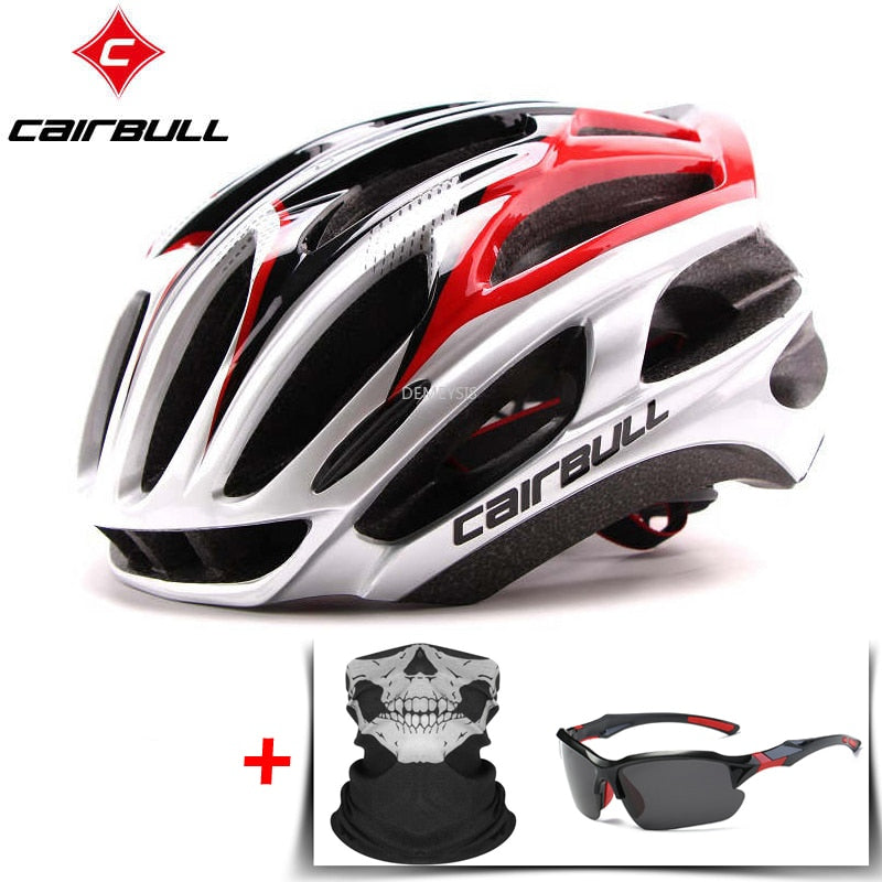 CAIRBULL Road Bike Helmet Ultralight Bicycle Helmets Men Women Mountain Bike Riding Cycling Integrally-molded Helmet - KiwisLove