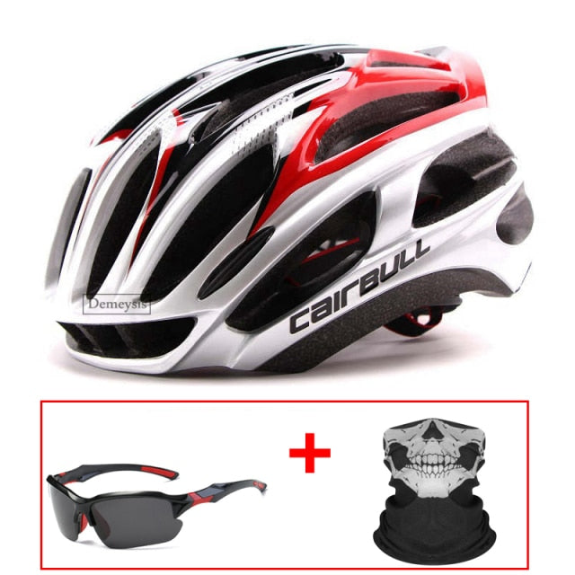 CAIRBULL Road Bike Helmet Ultralight Bicycle Helmets Men Women Mountain Bike Riding Cycling Integrally-molded Helmet - KiwisLove