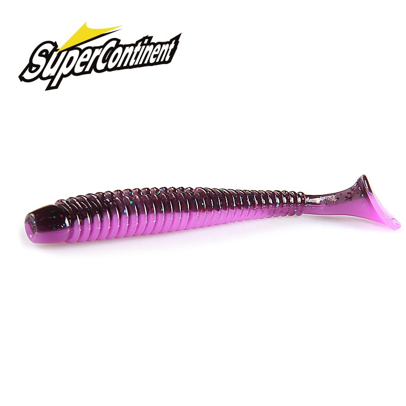 Shad Fishing Lure Soft  Plastics Baits Swimbait Jigging Artificial Baits - KiwisLove