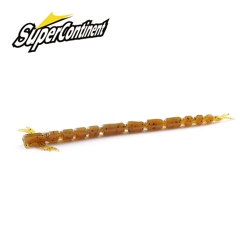 2021 new blood teez larva soft bait Luya soft bait crazy swing larva - KiwisLove