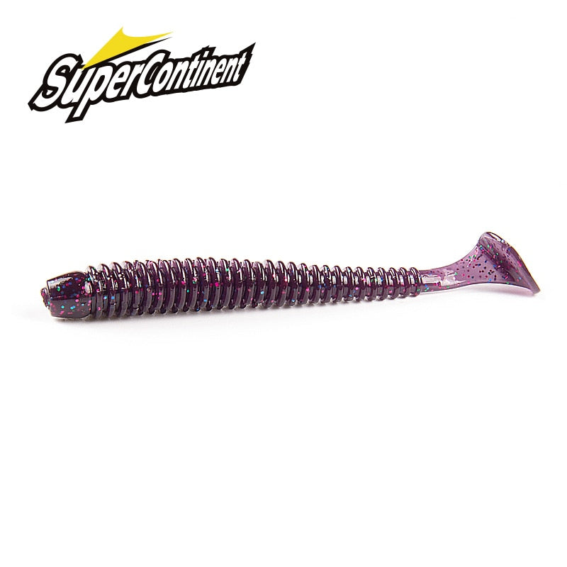 swing Impact Ring Shad Fishing Lure   Artificial Pesca Leurre Souple  Lures - KiwisLove
