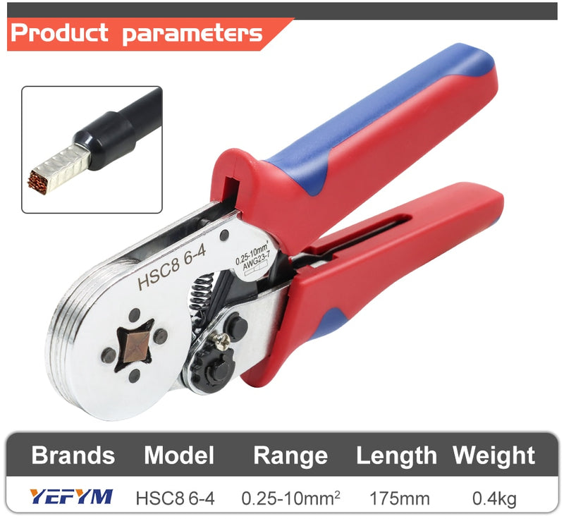 Tubular Terminal Crimping Pliers wire mini Ferrule crimper Household electricaltools - KiwisLove