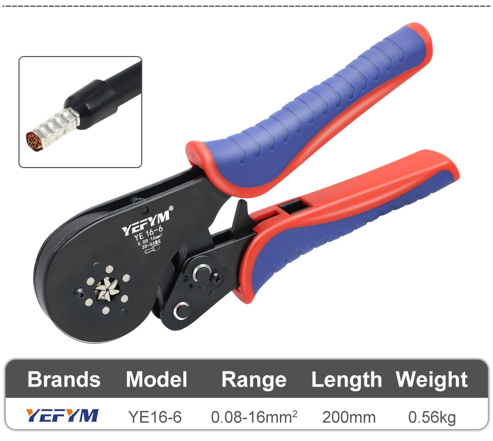 Tubular Terminal Crimping Pliers wire mini Ferrule crimper Household electricaltools - KiwisLove