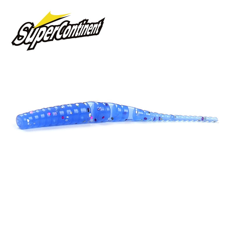 Fishing Soft Worm Lures Ice Fishing Bait Soft Polaris Sinking Lure Pesca - KiwisLove