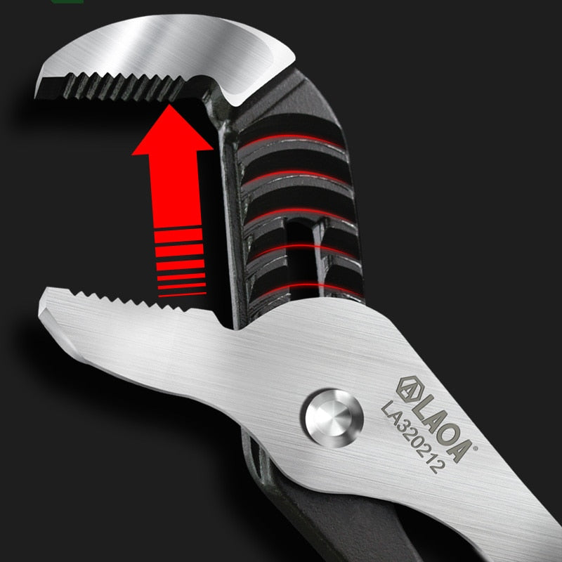 LAOA Multi-function Pipe Wrench Adjustable Water Pump Pliers Faucet - KiwisLove