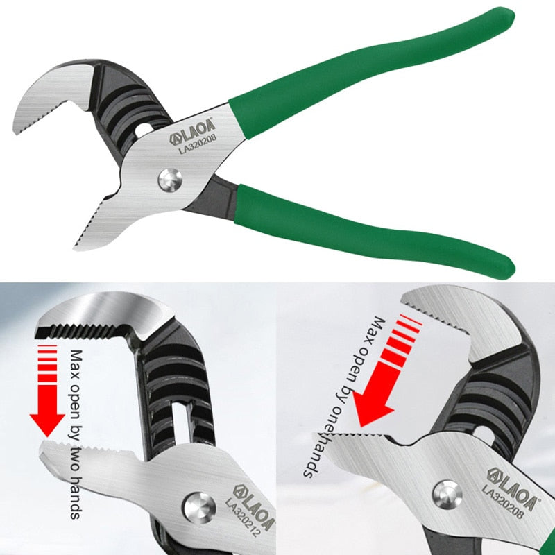 LAOA Multi-function Pipe Wrench Adjustable Water Pump Pliers Faucet - KiwisLove