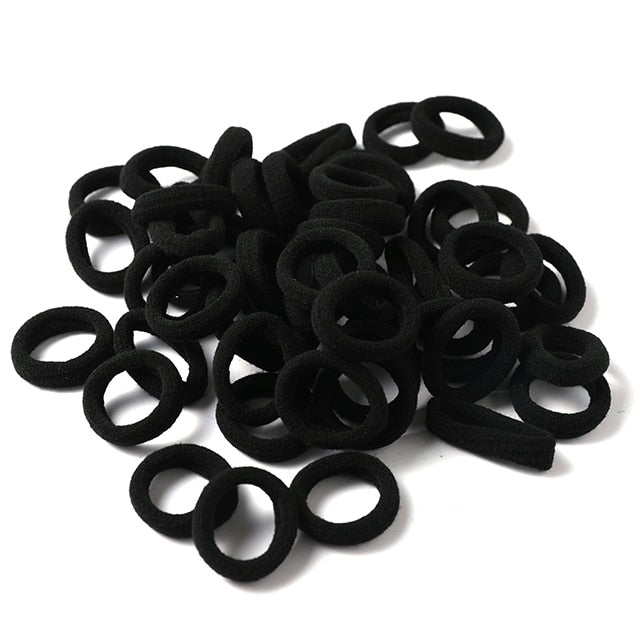 50PCS  Ring Elastic Hair Bands - KiwisLove