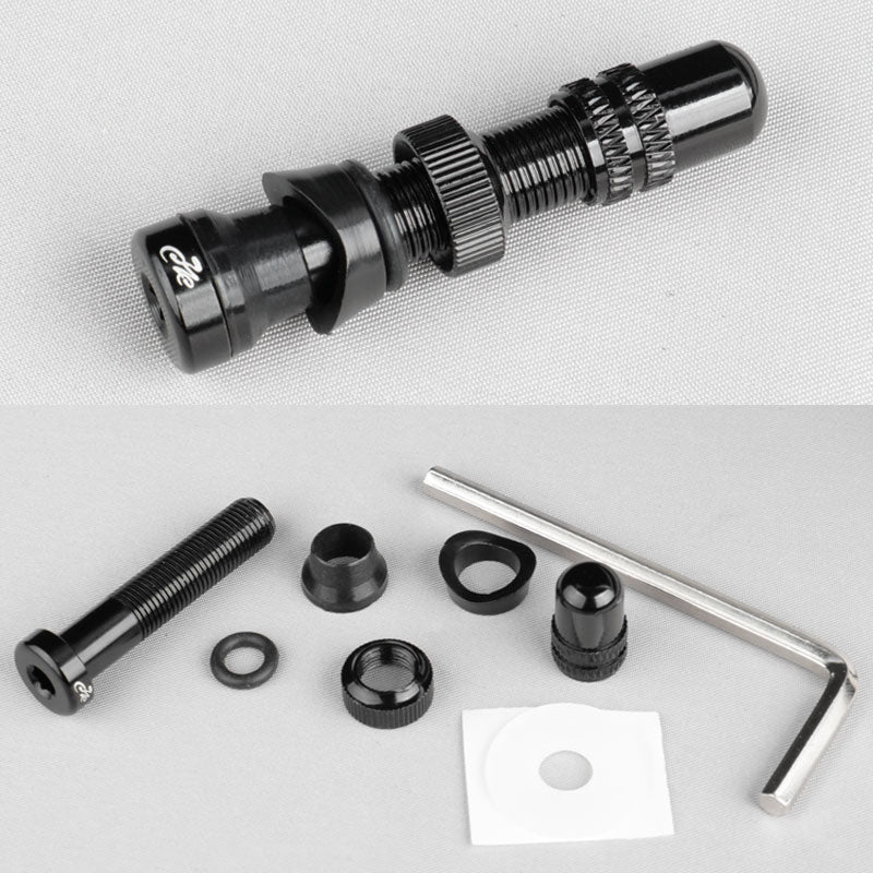 Bicycle Schrader A/V Valve for Road Tubeless Rim Alloy Stem Brass Core Nipple Cycling DIY Accessories - KiwisLove