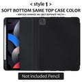 2020 Pro 12.9 4th silicone case with pencil holder - KiwisLove
