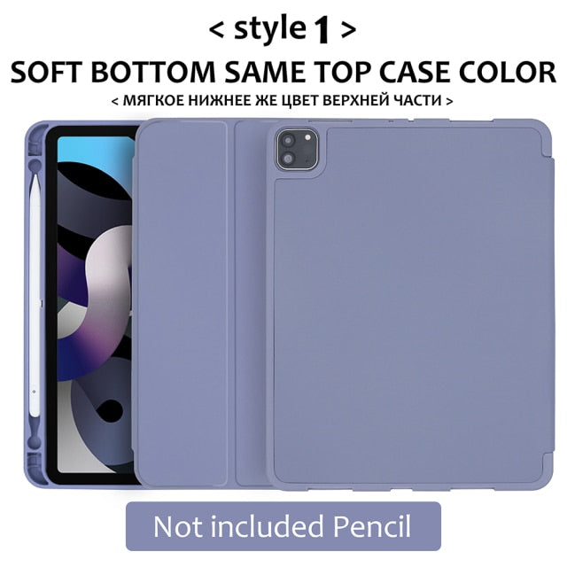 2021 Pro 11 3rd silicone case with pencil holder - KiwisLove