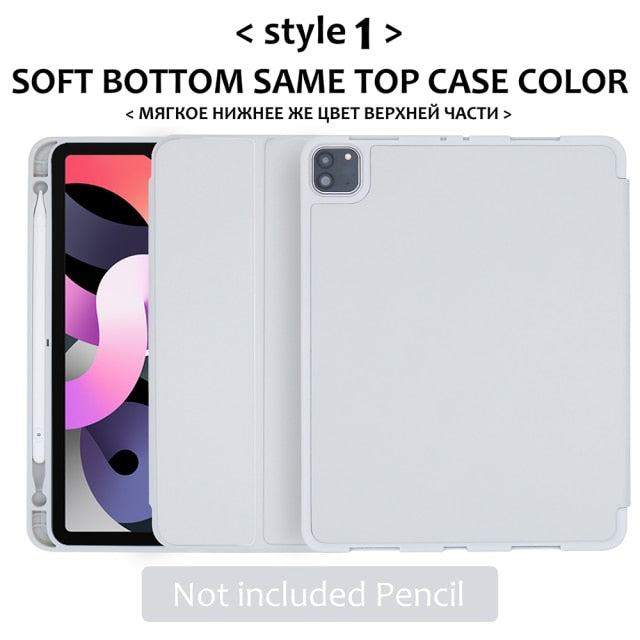 2021 Pro 11 3rd silicone case with pencil holder - KiwisLove