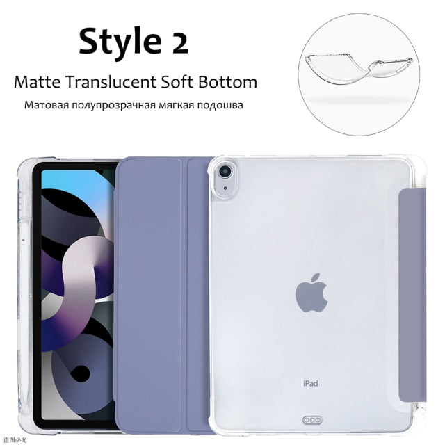 2021 Pro 12.9 5th silicone case with pencil holder - KiwisLove