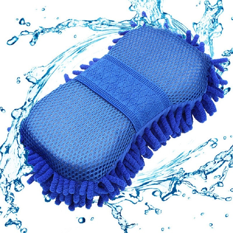 Car wash gloves car cleaning sponge Car Window Cleaning Ultrafine Fiber - KiwisLove