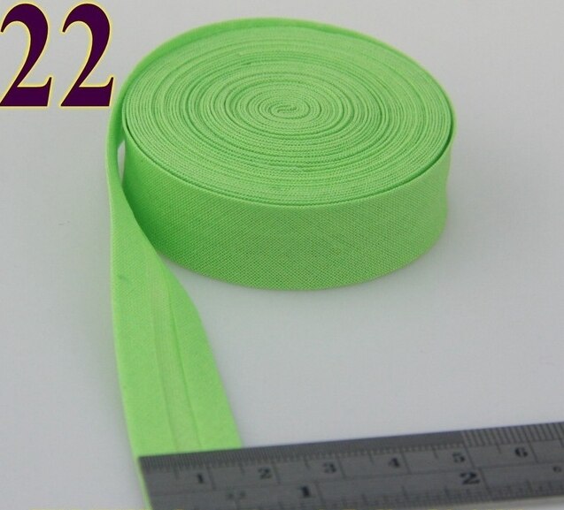 15mm (5/8")Width Back Side Ironed Single Folded Cotton Bias Binding Tape For Garment Cushion Table Quilt Craft Diy Accessories - KiwisLove