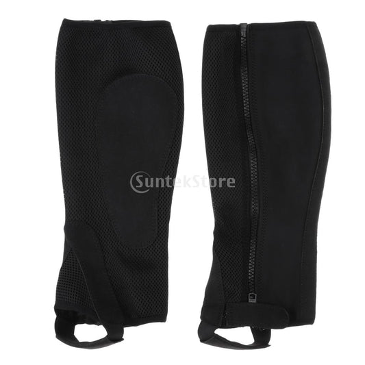 Equestrian Gaiters Half Chaps Horse Riding Boots Cover Leg Guard Gear - KiwisLove