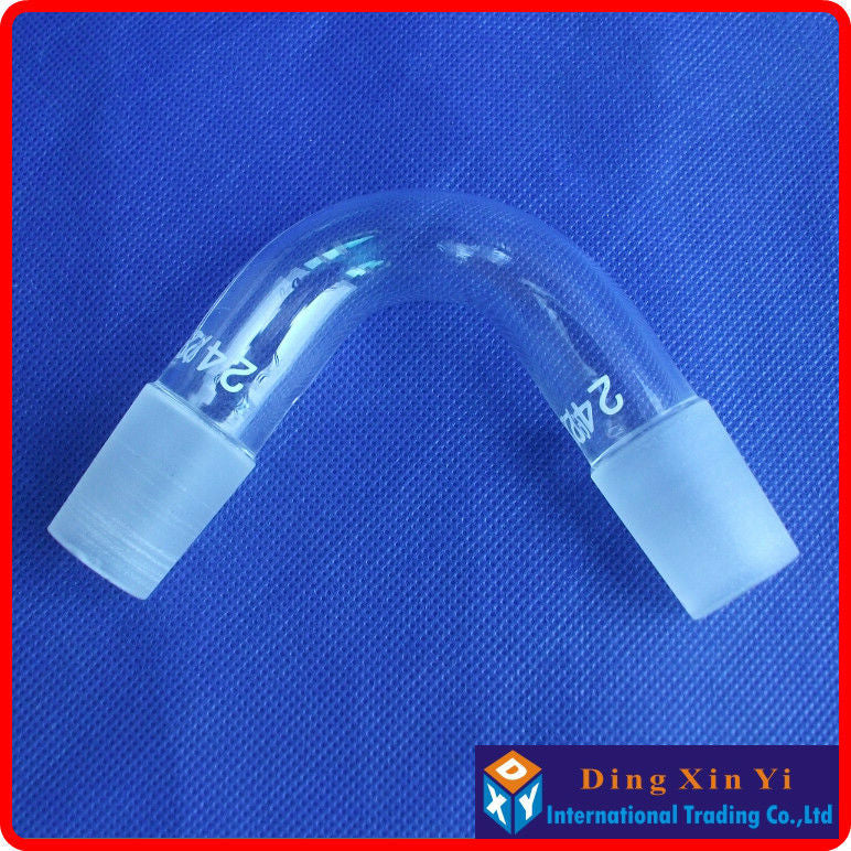 75 Degrees mouth 24/29 Glass Distillation adapter,Distilling Head - KiwisLove