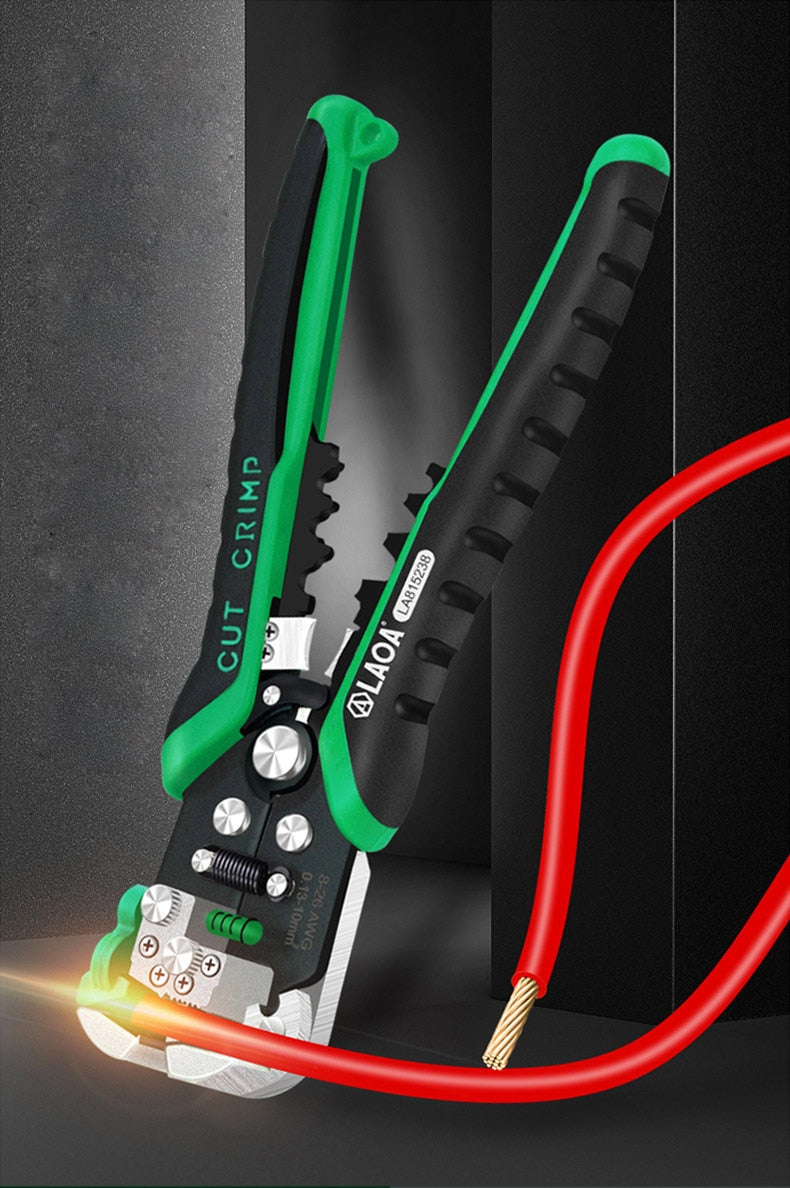 LAOA Automatic Wire Stripping Professional Electrical Wire Stripper High Quality - KiwisLove
