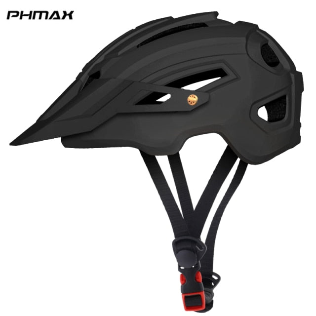 PHMAX Bicycle Helmet MTB Road Bike Cycling Helmet Ultralight EPS+PC Cover 2021 Integrally-mold Cycling Helmet Cycling Safety Cap - KiwisLove
