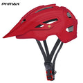 PHMAX Bicycle Helmet MTB Road Bike Cycling Helmet Ultralight EPS+PC Cover 2021 Integrally-mold Cycling Helmet Cycling Safety Cap - KiwisLove