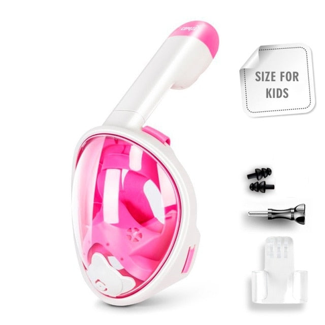 COPOZZ Scuba Underwater Diving Mask Anti Fog Snorkel Mask Breathing - KiwisLove