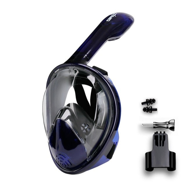 COPOZZ Scuba Underwater Diving Mask Anti Fog Snorkel Mask Breathing - KiwisLove