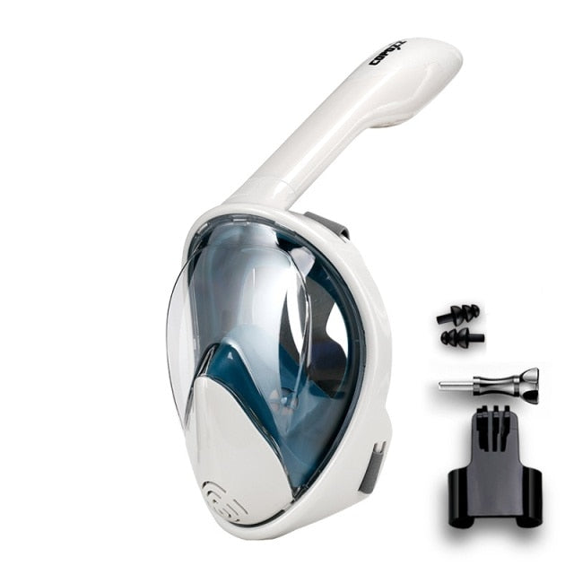 COPOZZ Scuba Underwater Diving Mask Anti Fog Snorkel Mask Breathing - KiwisLove