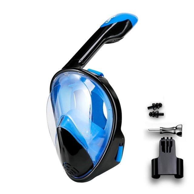 COPOZZ Scuba Underwater Diving Mask Anti Fog Snorkel Mask Breathing - KiwisLove