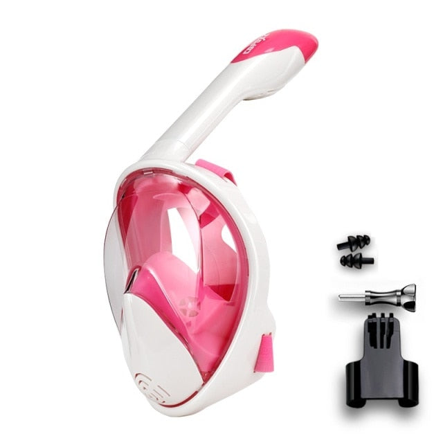 COPOZZ Scuba Underwater Diving Mask Anti Fog Snorkel Mask Breathing - KiwisLove