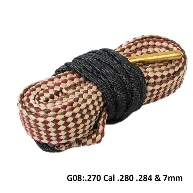 Hunting Gun Accessories Bore Cleaner .22 Cal.223 Cal.38 Cal& 5.56mm 7.62mm 12GA Rifle Cleaning Tool Rifle Barrel Calibre Rope - KiwisLove