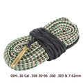 Hunting Gun Accessories Bore Cleaner .22 Cal.223 Cal.38 Cal& 5.56mm 7.62mm 12GA Rifle Cleaning Tool Rifle Barrel Calibre Rope - KiwisLove