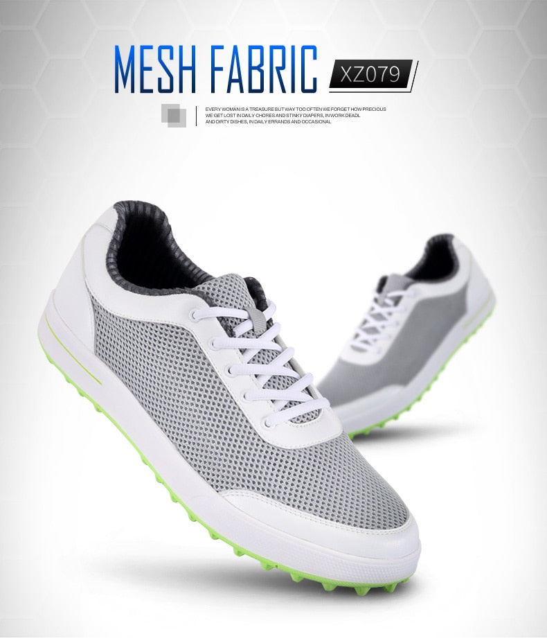 Pgm Golf Shoes Men Breathable Ultra-Light Mesh Sneakers - KiwisLove