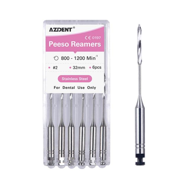AZDENT Dental Endodontic Drill Gates Glidden Peeso Reamers - KiwisLove