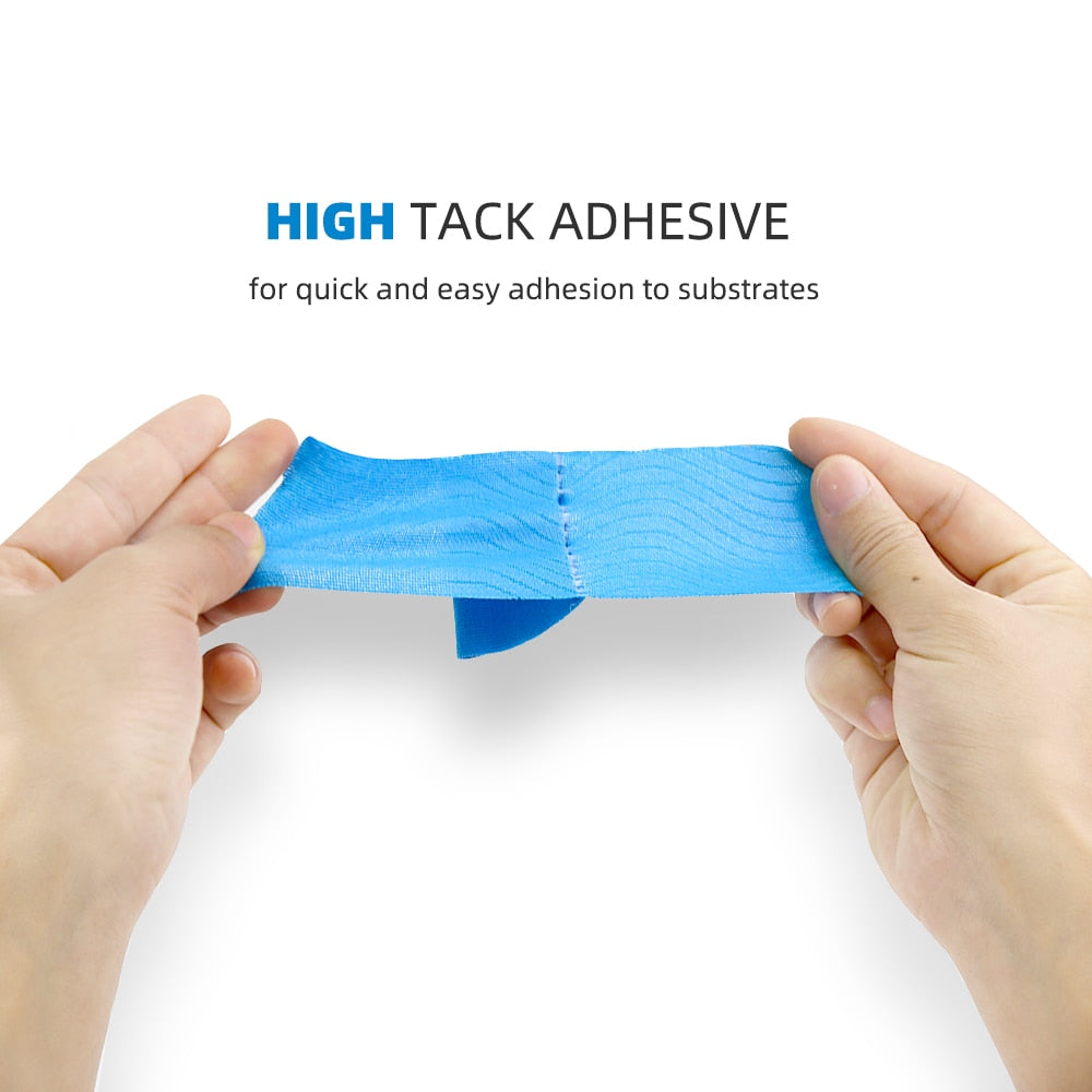 5 Size Kindmax 100% Cotton Elastic Kinesiology Tape Sport Physiotherapy Recovery Bandage for Running Knee Muscle Protector - KiwisLove