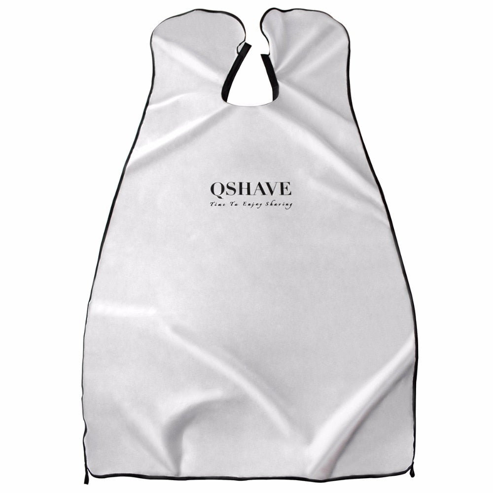 QSHAVE Beard and Moustache Catcher Apron Cape Bib for shave - KiwisLove