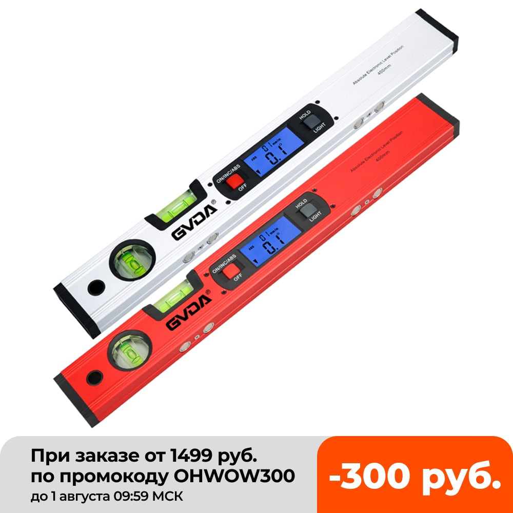 Digital Protractor Electronic Level Meter 360 Degree Spirit Level Angle Finder Slope Ruler Vertical Horizontal Bubble Magnetic - KiwisLove