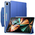 Case for iPad Pro 11 Case 2021 for iPad Pro 12.9 2021 Ascend Trifold Hard Back Case Microfiber Protective for iPad Pro Case - KiwisLove