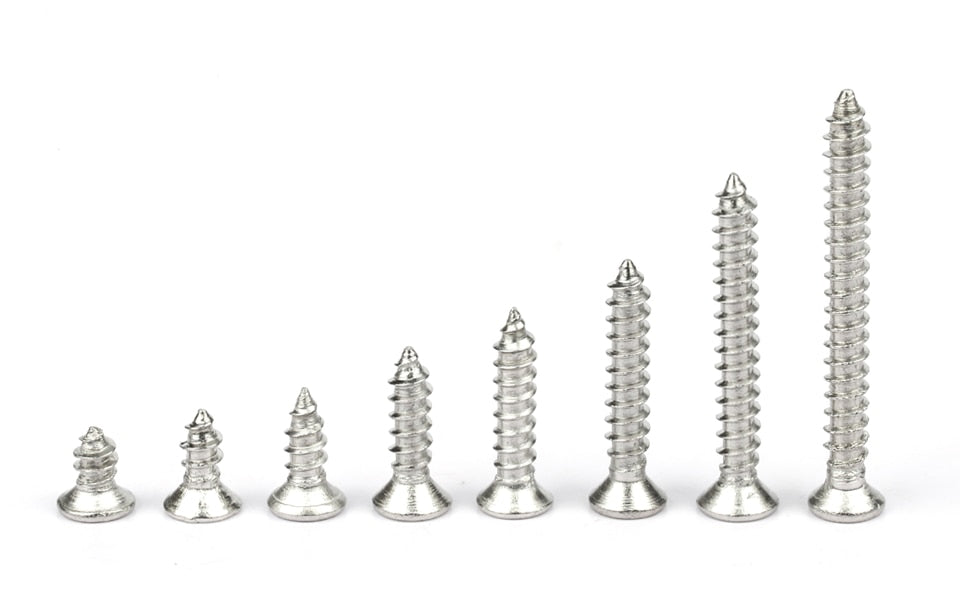 960pcs/set Cross Flat Head Mini Screw Self Tapping  Laptop Notebook - KiwisLove