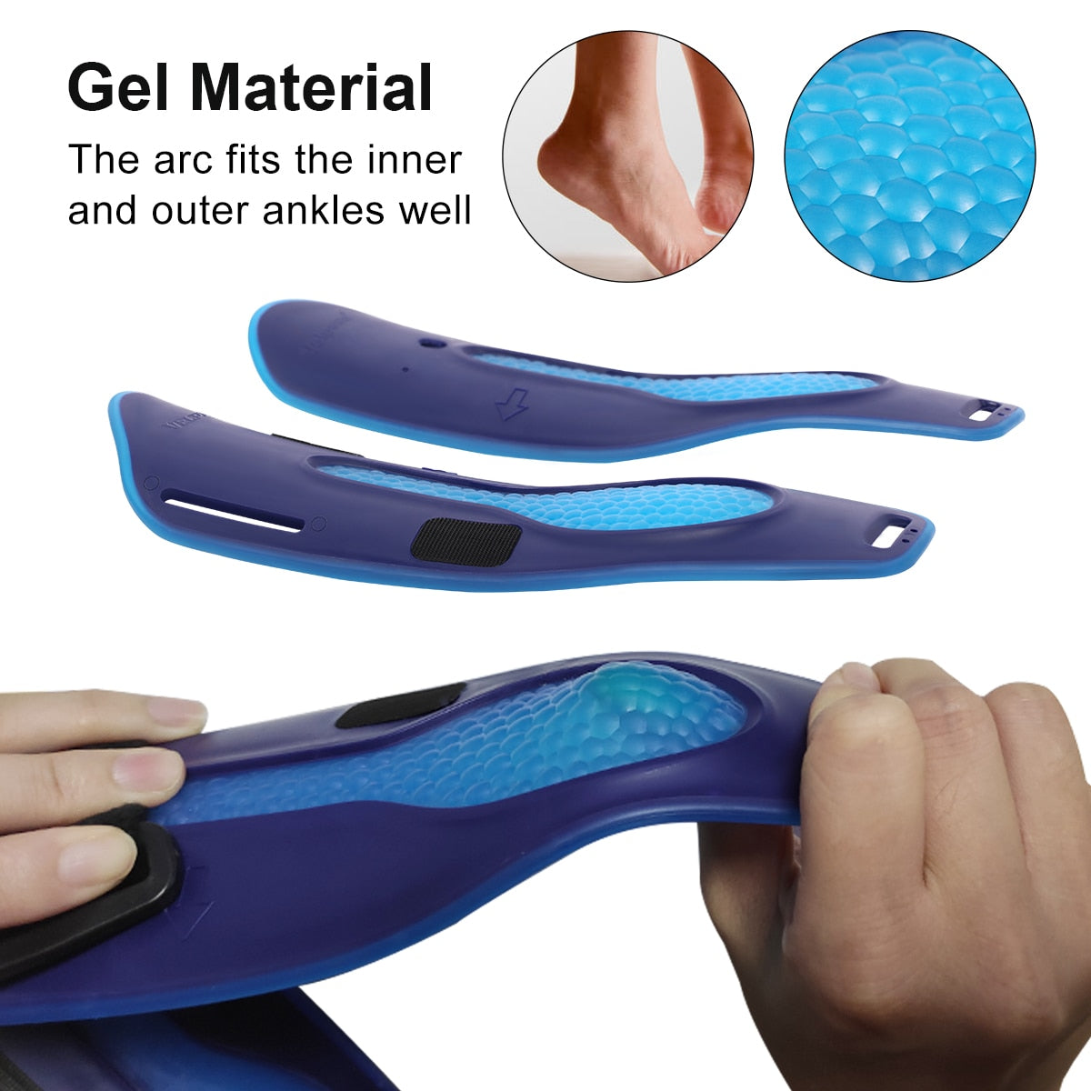 VELPEAU Ankle Support Brace Ankle Brace Stabilizer Stirrup Splint - KiwisLove