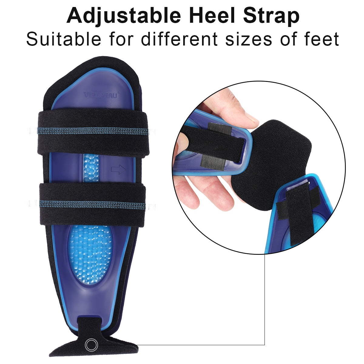 VELPEAU Ankle Support Brace Ankle Brace Stabilizer Stirrup Splint - KiwisLove