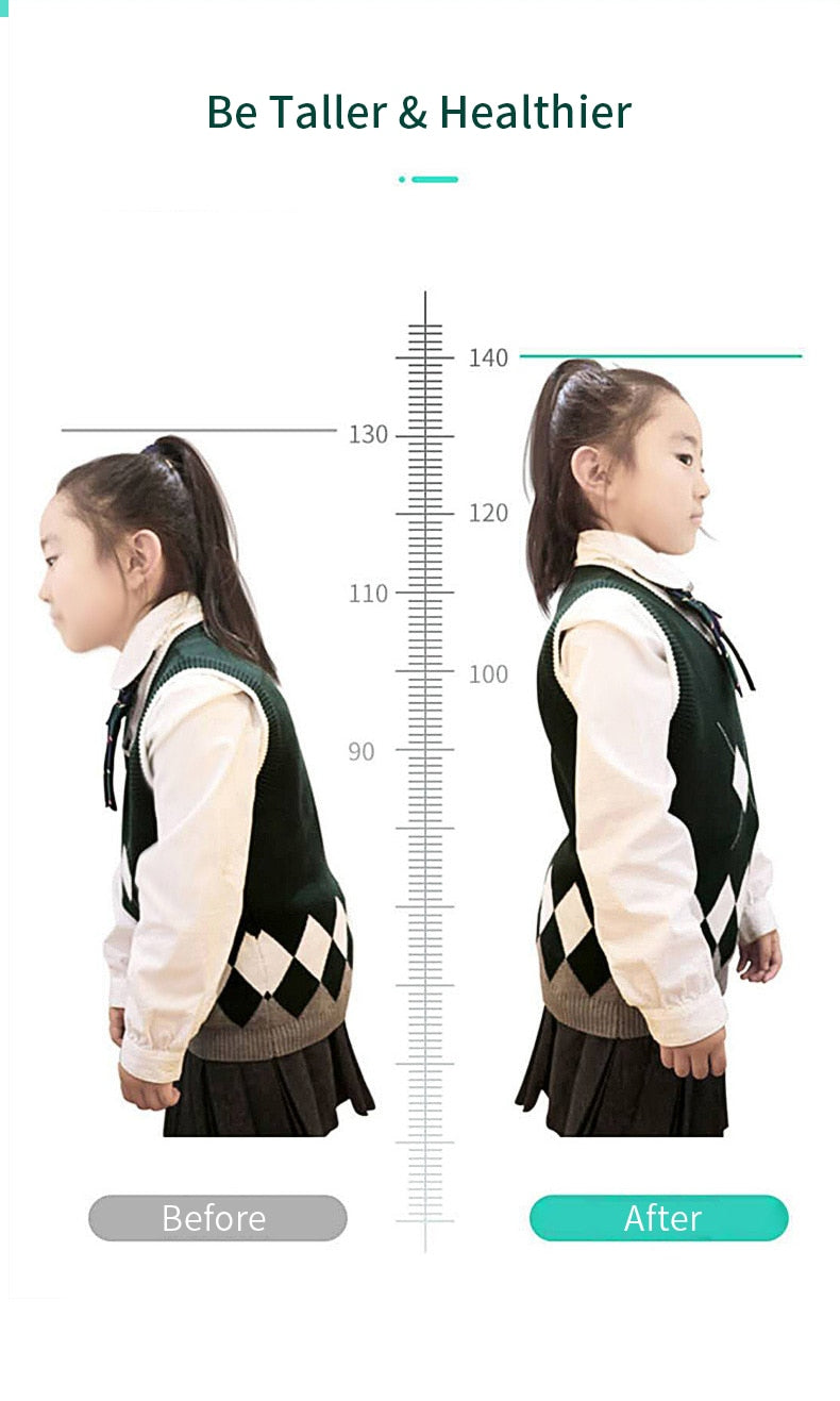 Smart Back Support Back Posture Corrector Intelligent Angle Sensor Vibration Reminder USB Charging LED Screen Children Adults - KiwisLove